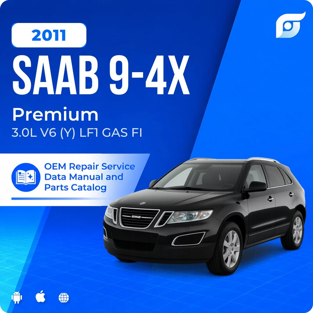 2011 Saab 9-4X Premium - OEM Repair Service Manual