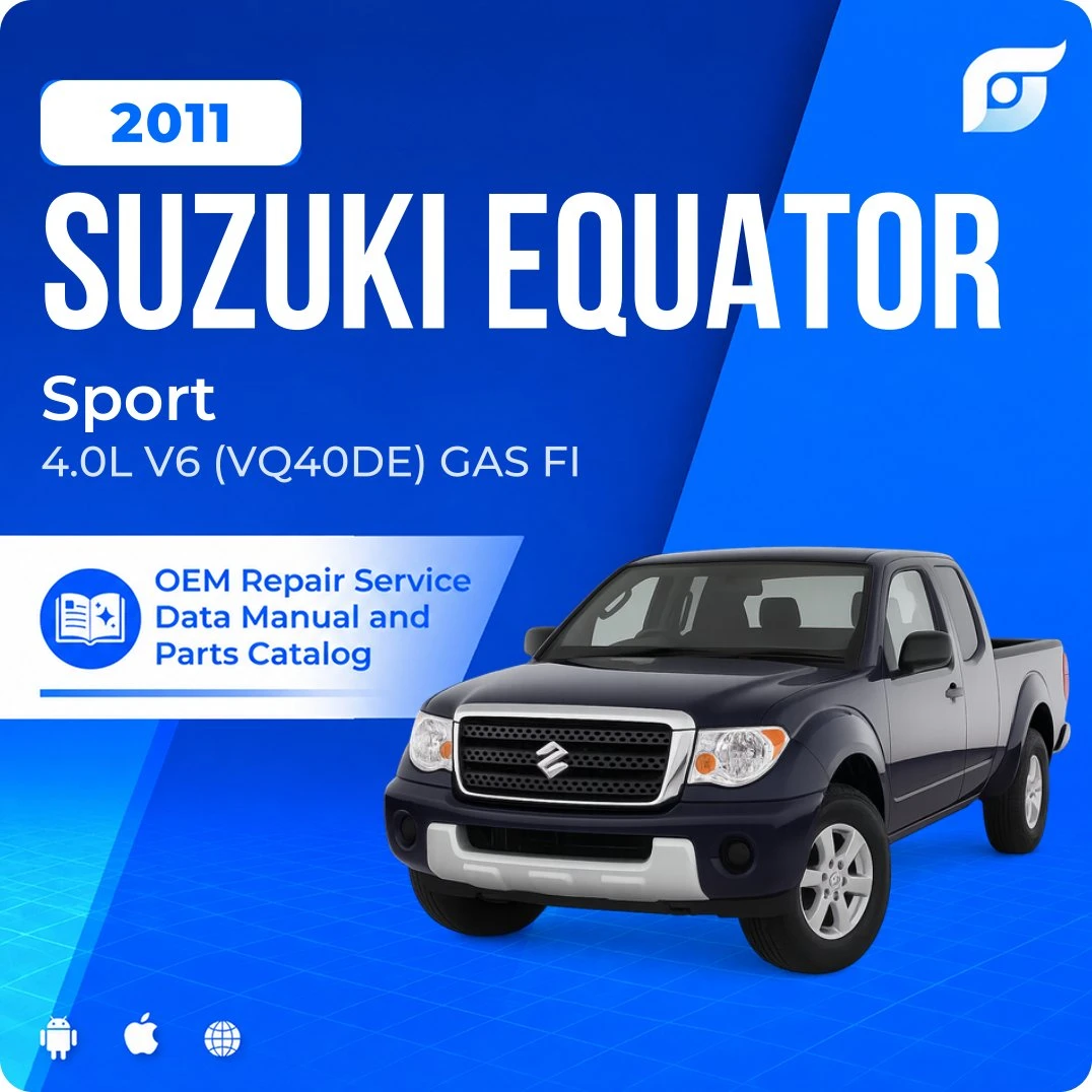 2011 Suzuki Equator Sport - OEM Repair Service Manual