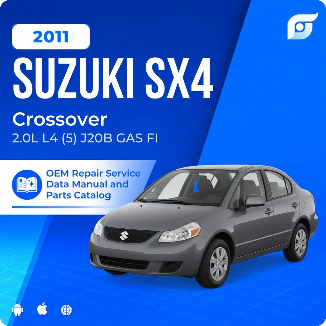 2011 Suzuki SX4 Crossover - OEM Repair Service Manual