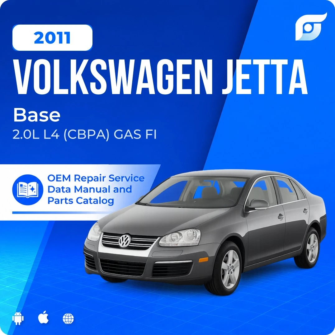 2011 Volkswagen Jetta Base - OEM Repair Service Manual