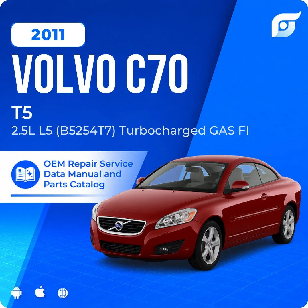 2011 Volvo C70 T5 - OEM Repair Service Manual