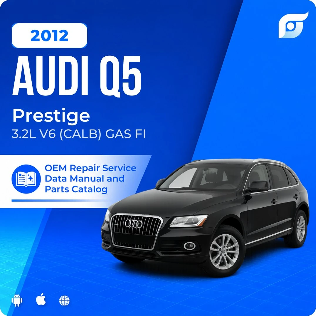 2012 Audi Q5 Prestige - OEM Repair Service Manual