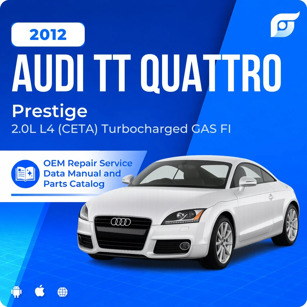 2012 Audi TT Quattro Prestige - OEM Repair Service Manual