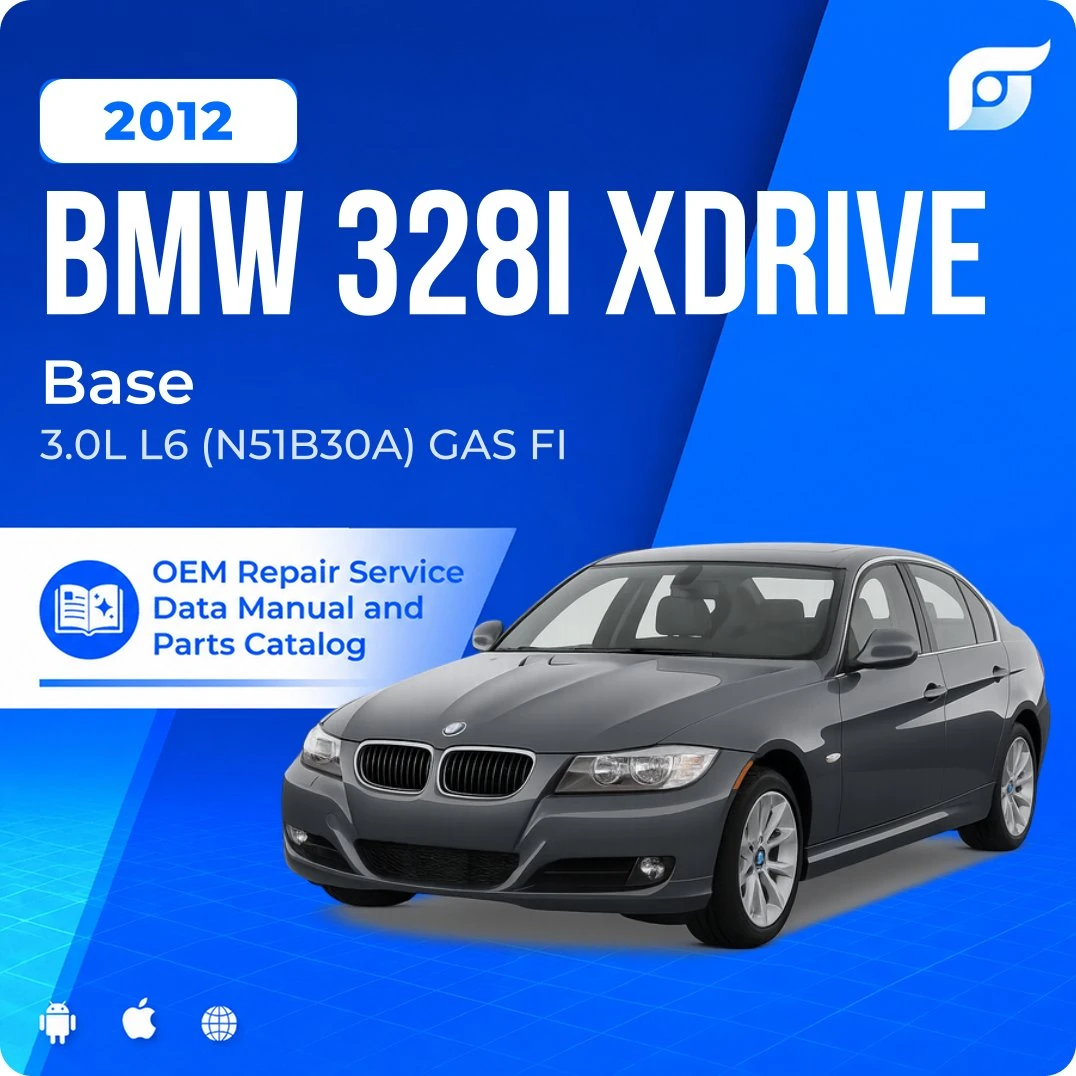 2012 BMW 328i xDrive Base - OEM Repair Service Manual