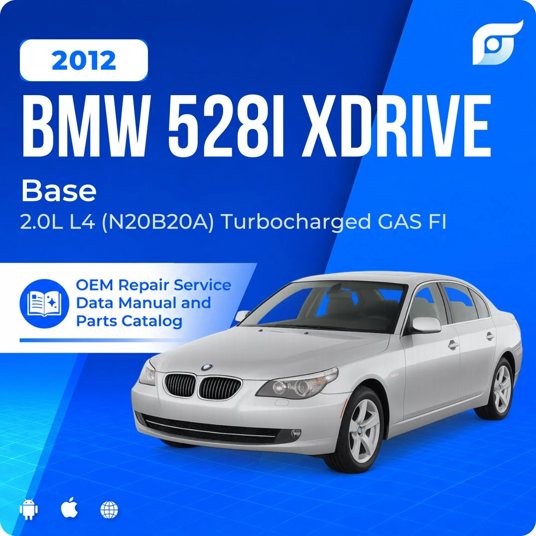 2012 BMW 528i xDrive Base - OEM Repair Service Manual