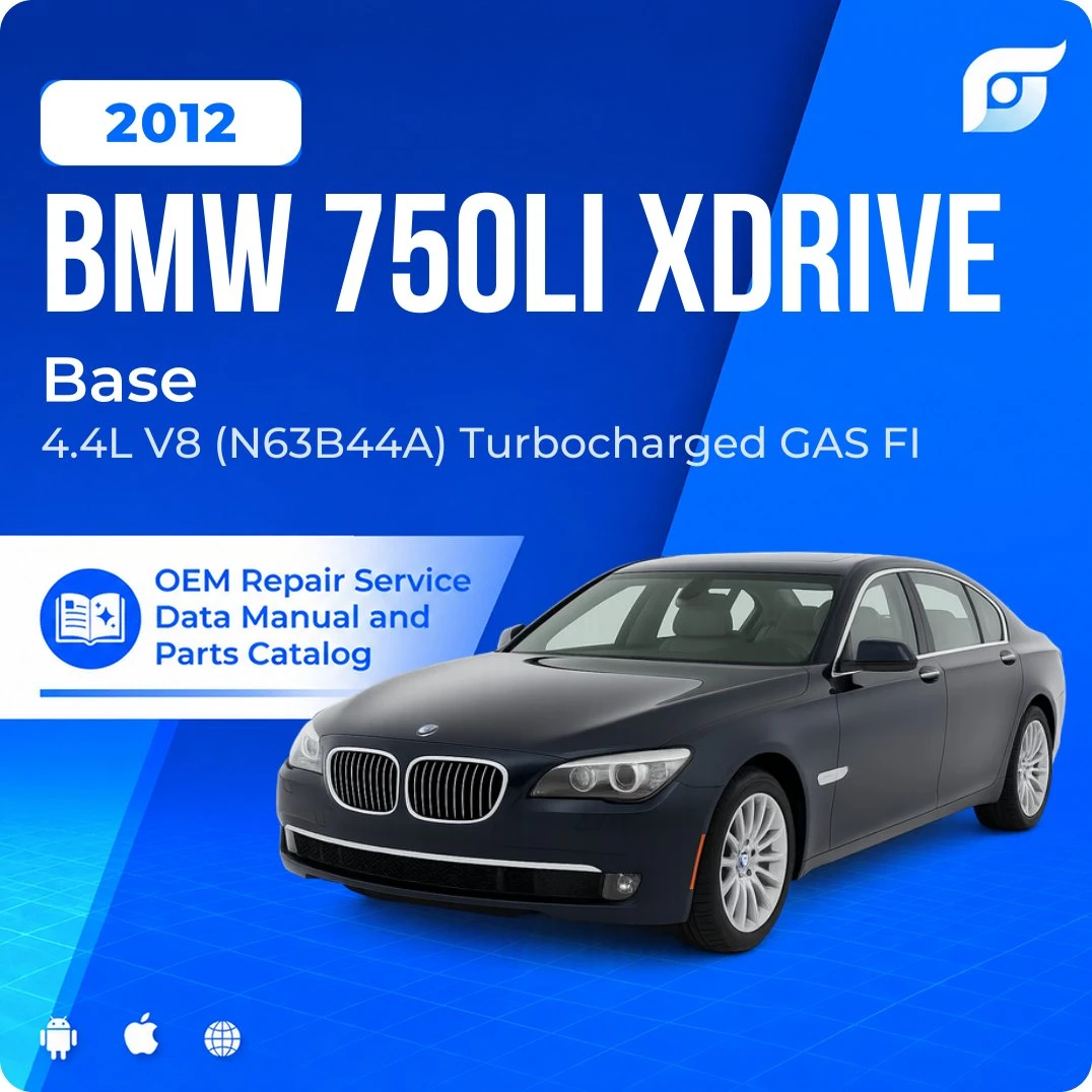 2012 BMW 750Li xDrive Base - OEM Repair Service Manual