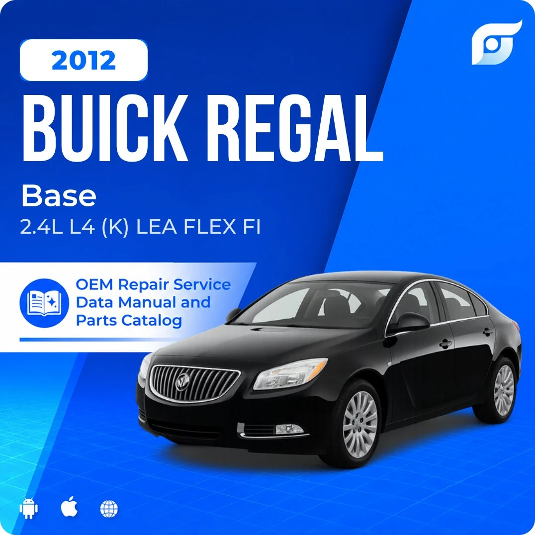 2012 Buick Regal Base - OEM Repair Service Manual