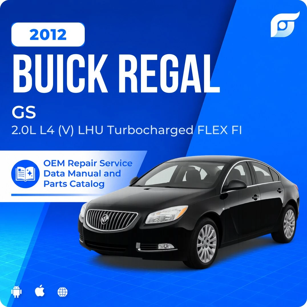 2012 Buick Regal GS - OEM Repair Service Manual