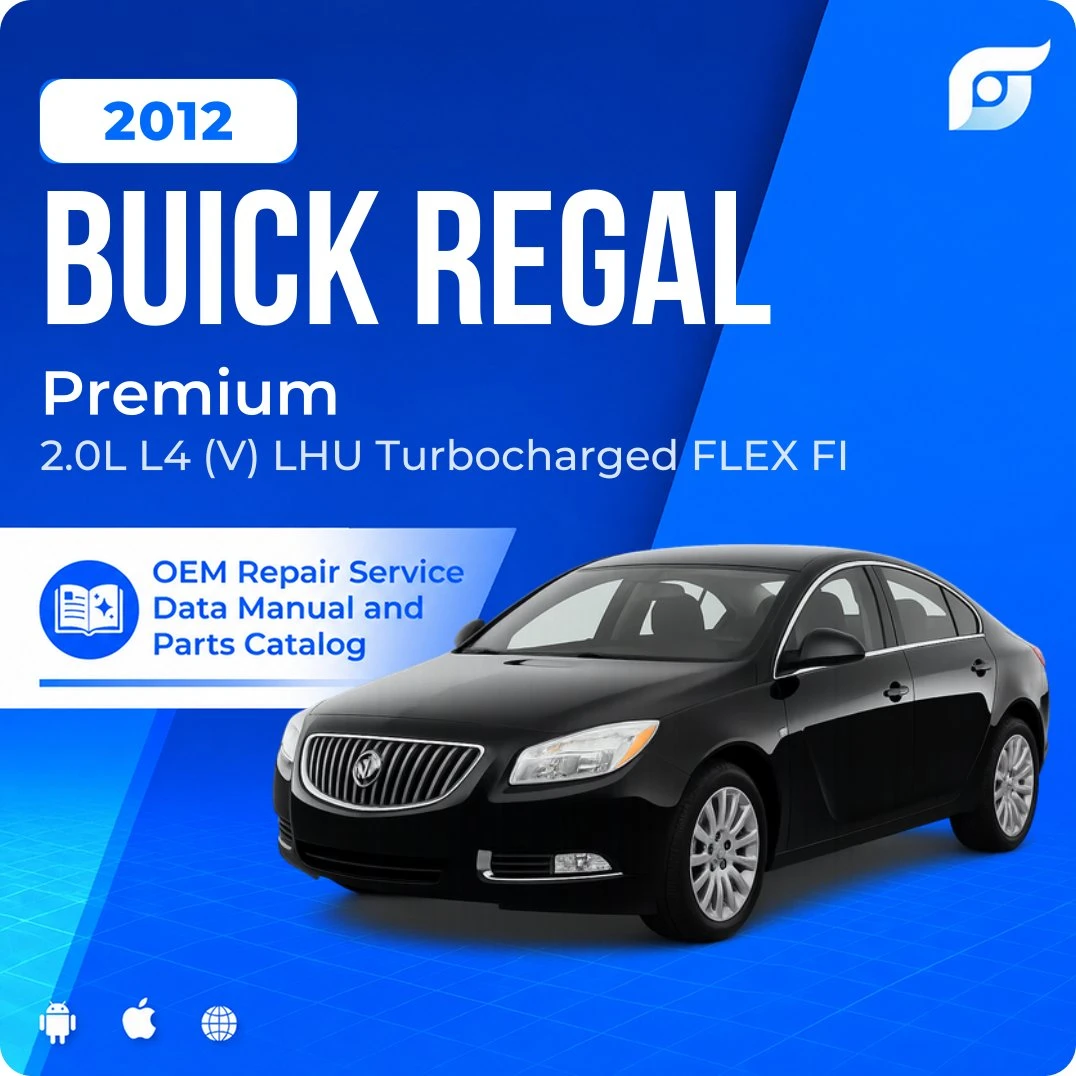 2012 Buick Regal Premium - OEM Repair Service Manual