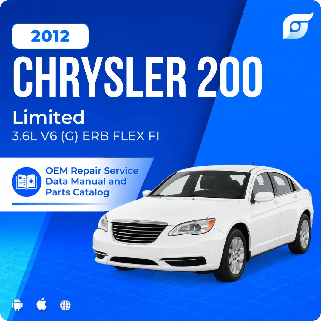 2012 Chrysler 200 Limited - OEM Repair Service Manual