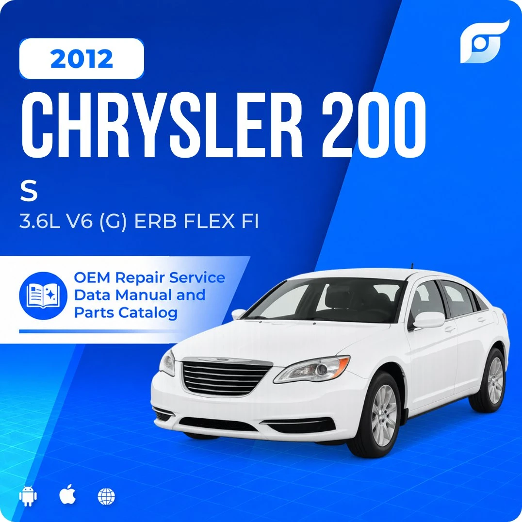 2012 Chrysler 200 S - OEM Repair Service Manual