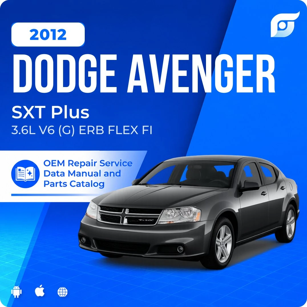 2012 Dodge Avenger SXT Plus - OEM Repair Service Manual