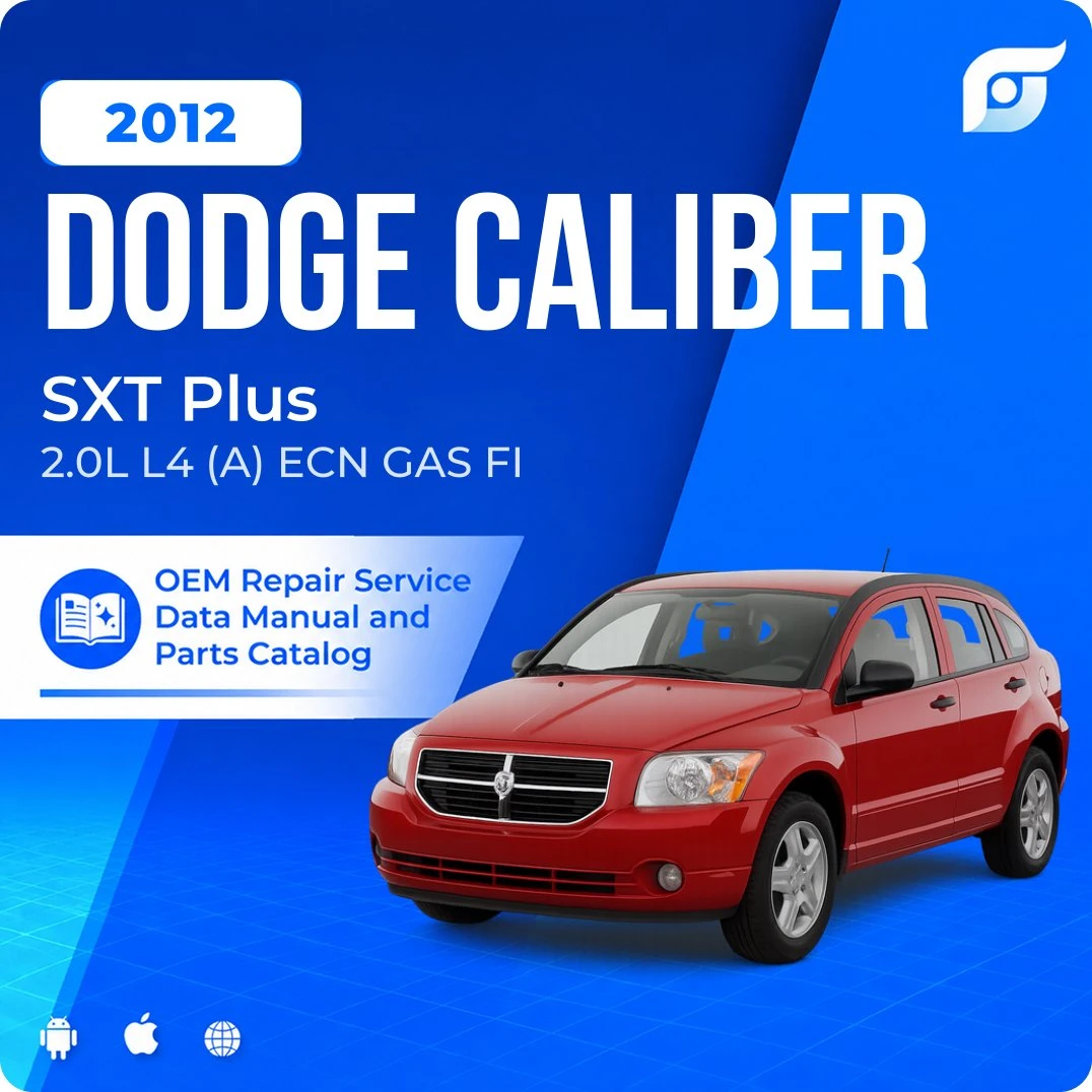 2012 Dodge Caliber SXT Plus - OEM Repair Service Manual