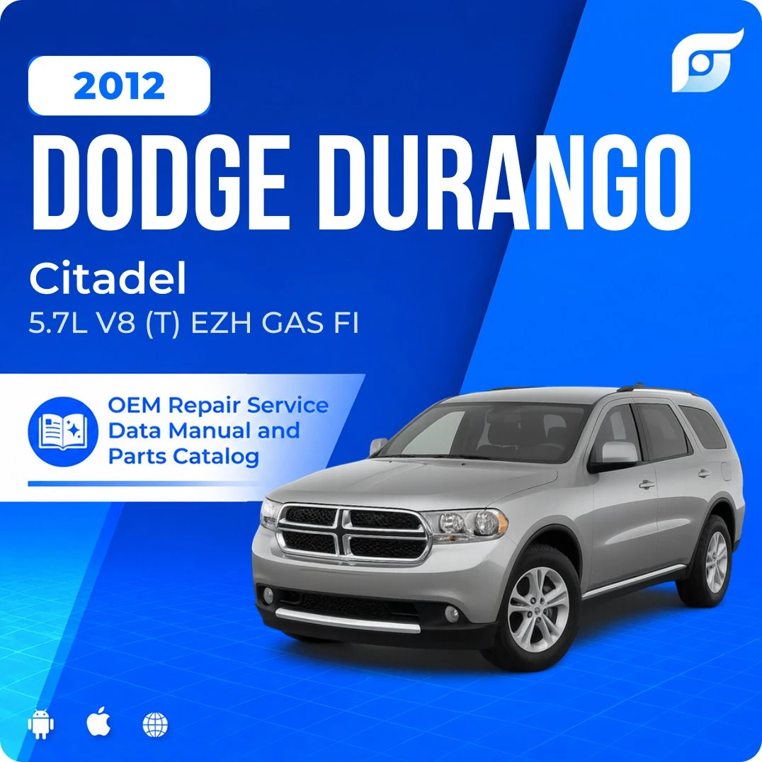 2012 Dodge Durango Citadel - OEM Repair Service Manual