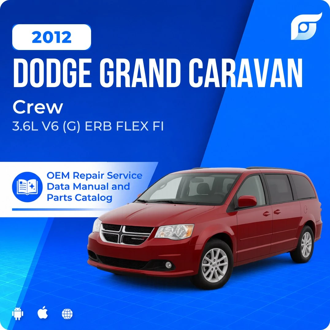 2012 Dodge Grand Caravan Crew - OEM Repair Service Manual