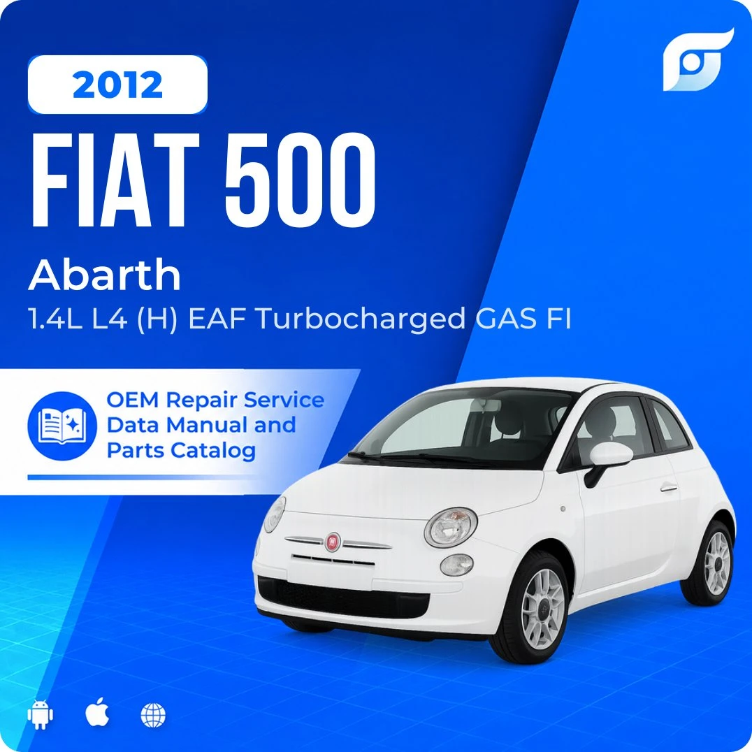 2012 Fiat 500 Abarth - OEM Repair Service Manual