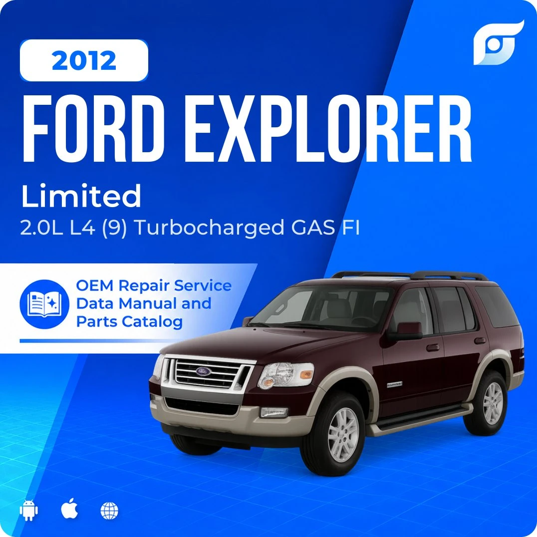 2012 Ford Explorer Limited - OEM Repair Service Manual