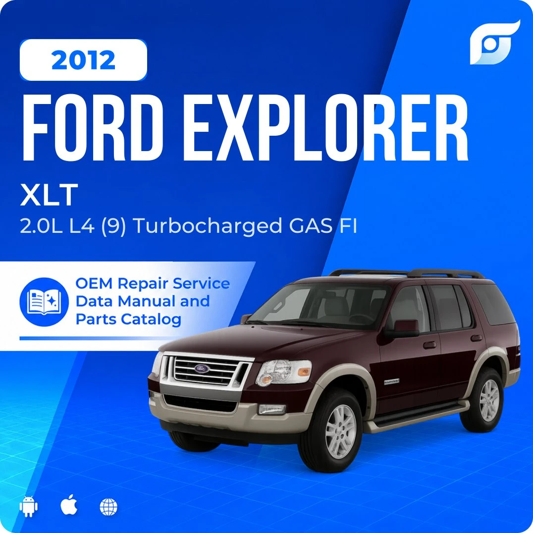 2012 Ford Explorer XLT - OEM Repair Service Manual