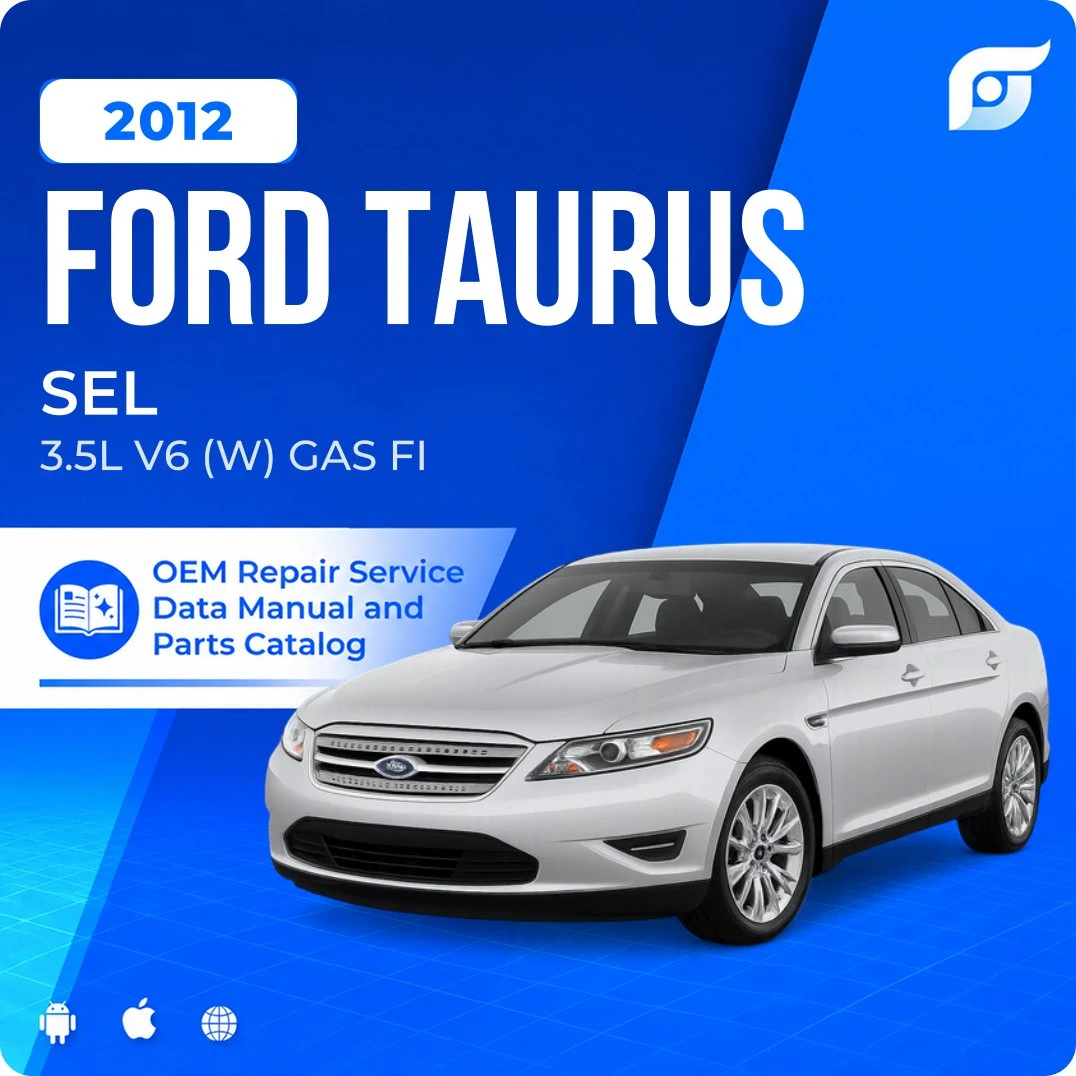 2012 Ford Taurus SEL - OEM Repair Service Manual