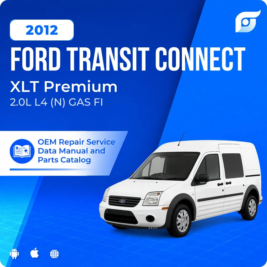2012 Ford Transit Connect XLT Premium - OEM Repair Service Manual