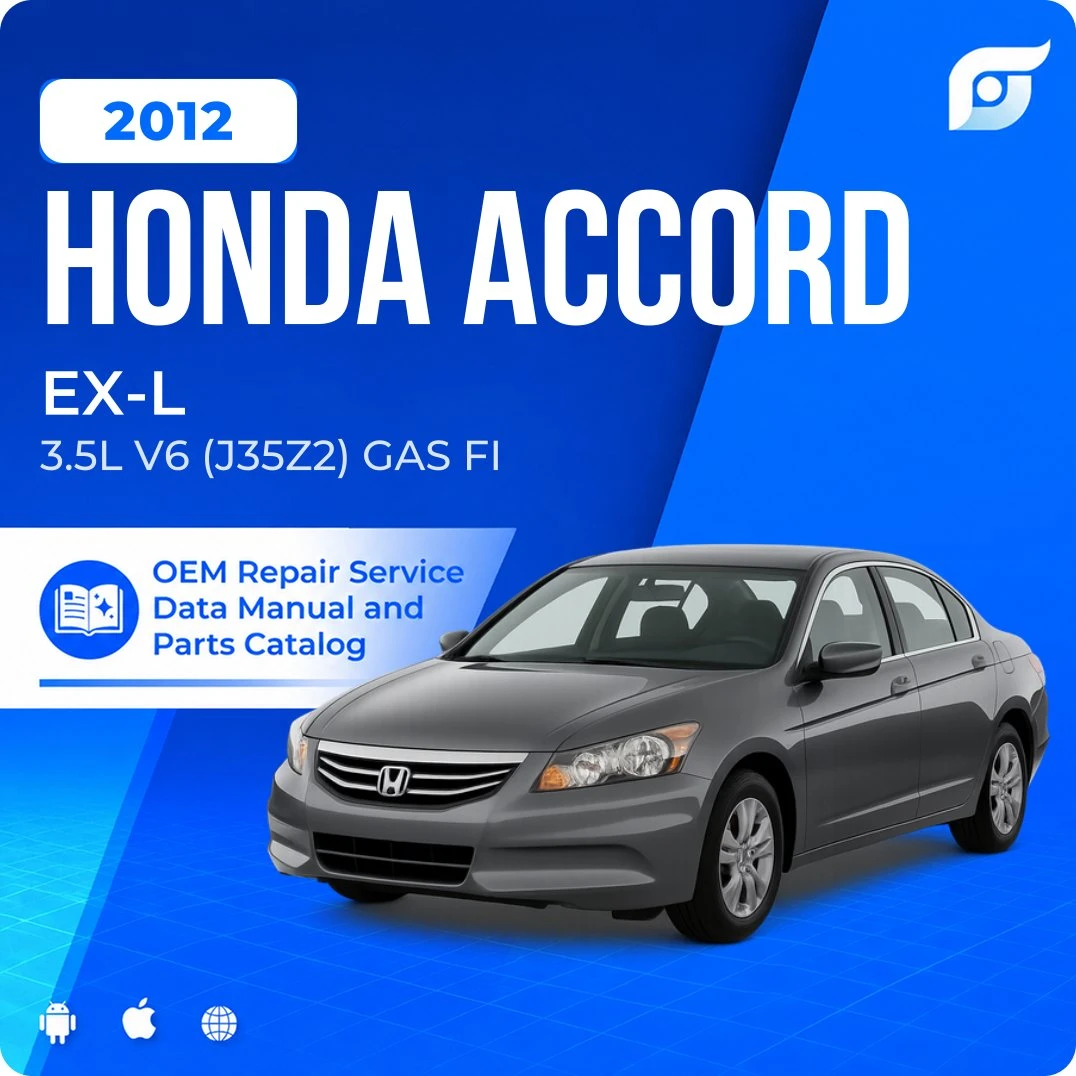 2012 Honda Accord EX-L - OEM Repair Service Manual