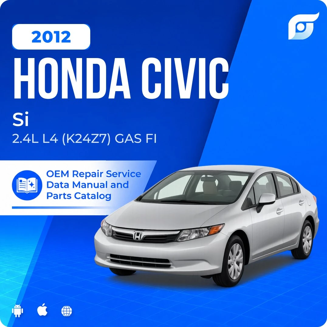 2012 Honda Civic Si - OEM Repair Service Manual
