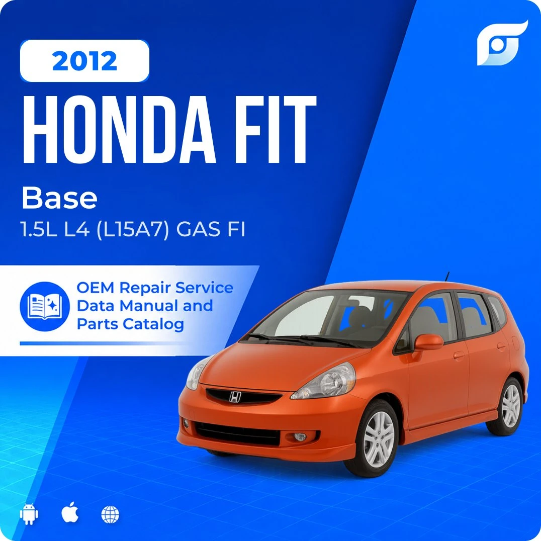 2012 Honda Fit Base - OEM Repair Service Manual