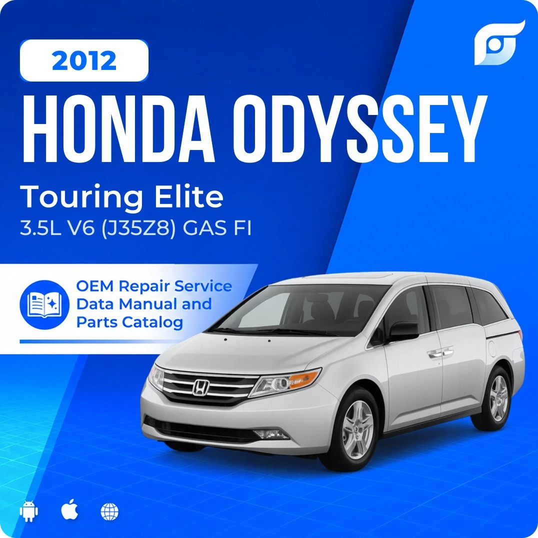 2012 Honda Odyssey Touring Elite - OEM Repair Service Manual