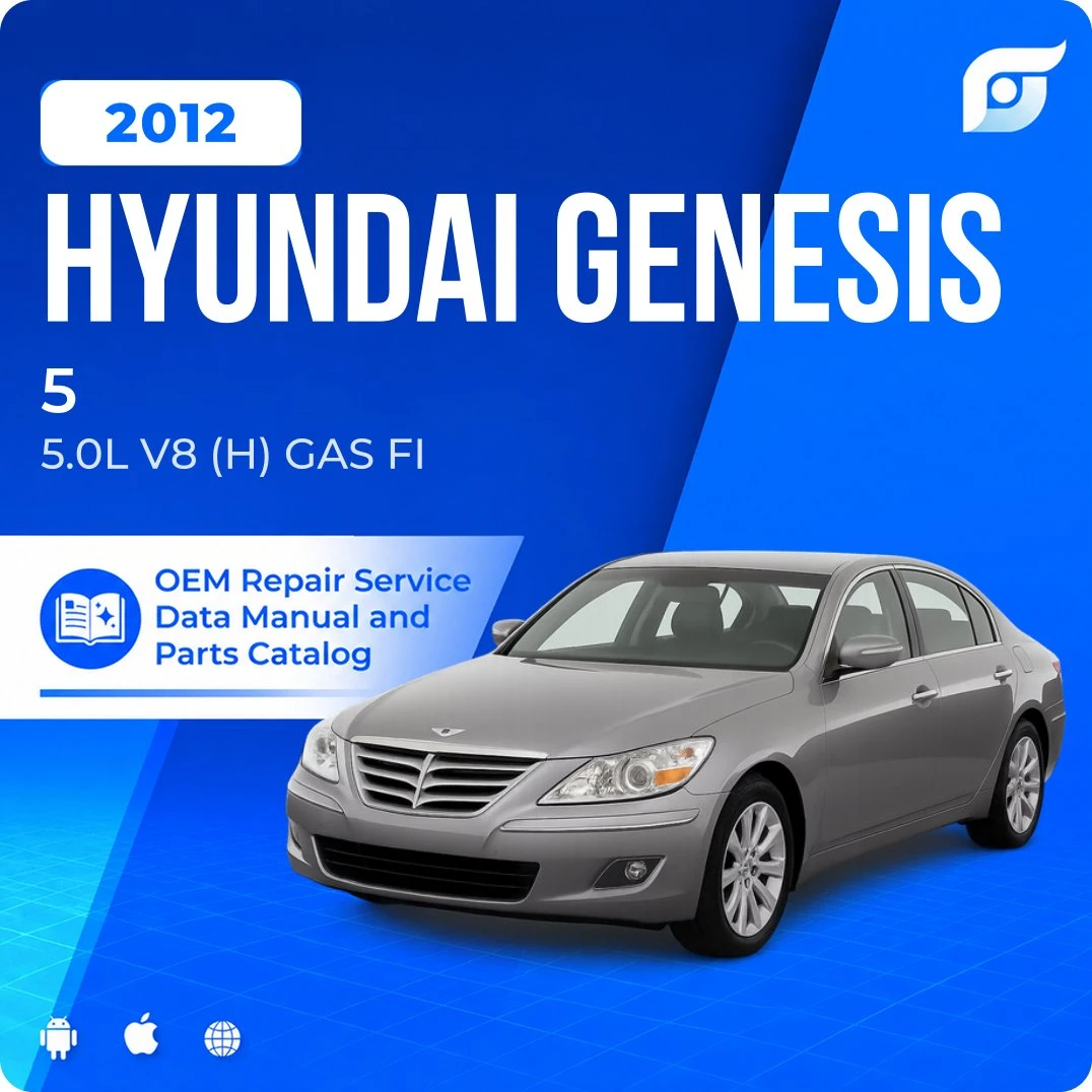 2012 Hyundai Genesis 5 - OEM Repair Service Manual