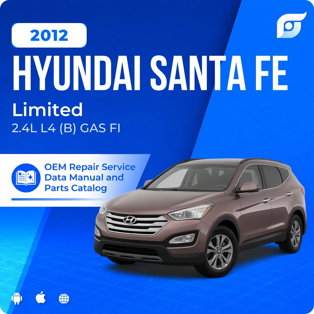 2012 Hyundai Santa Fe Limited - OEM Repair Service Manual