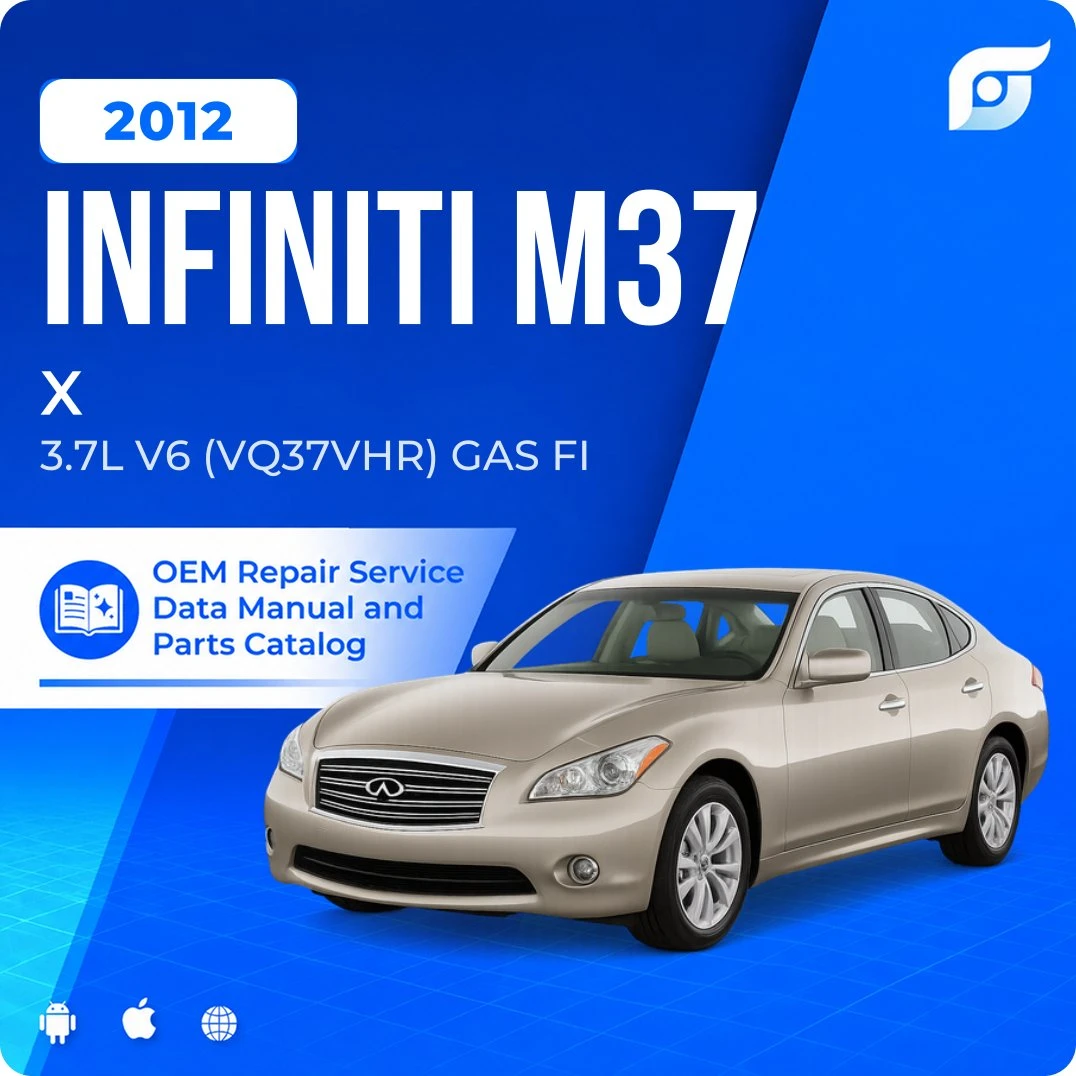 2012 INFINITI M37 X - OEM Repair Service Manual