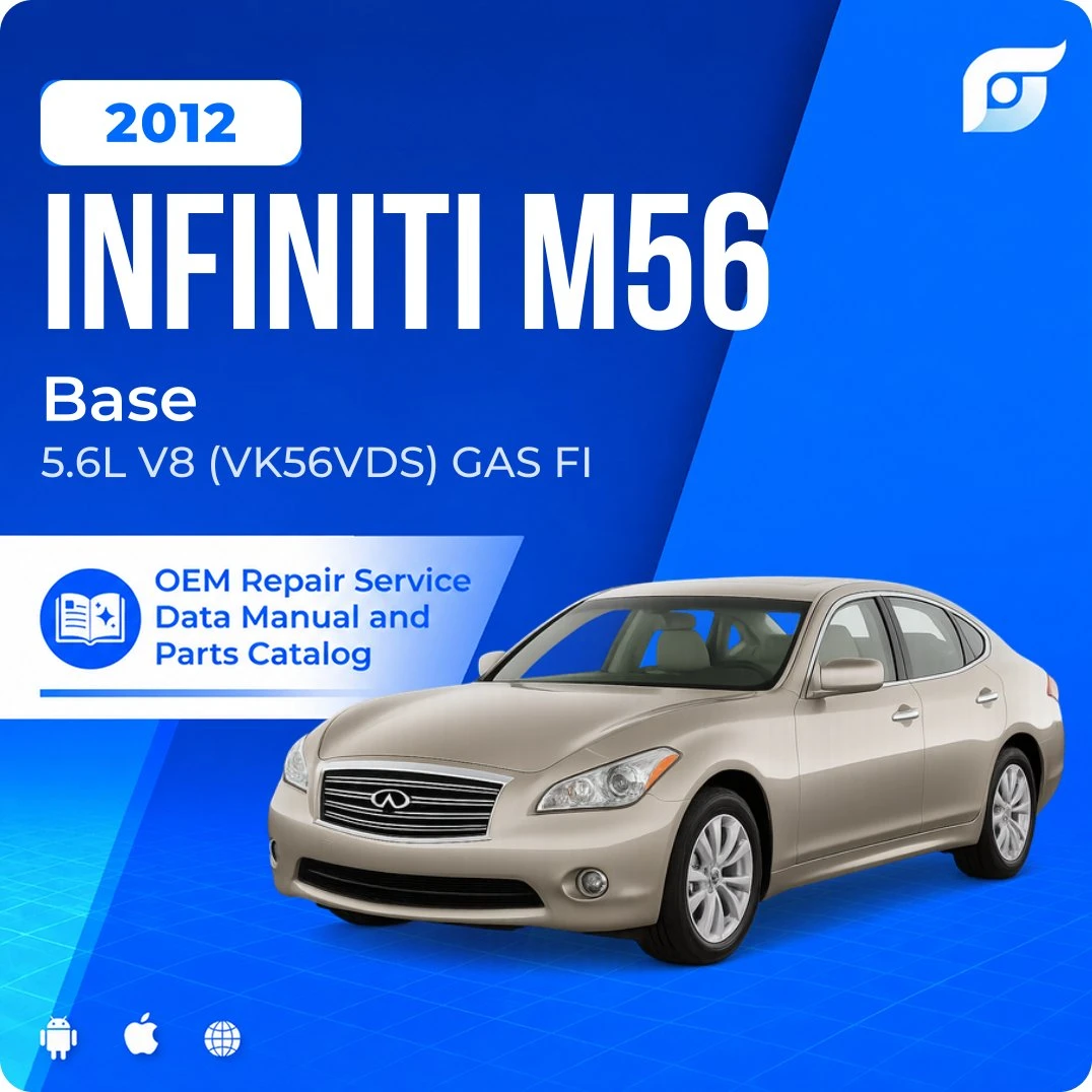 2012 INFINITI M56 Base - OEM Repair Service Manual