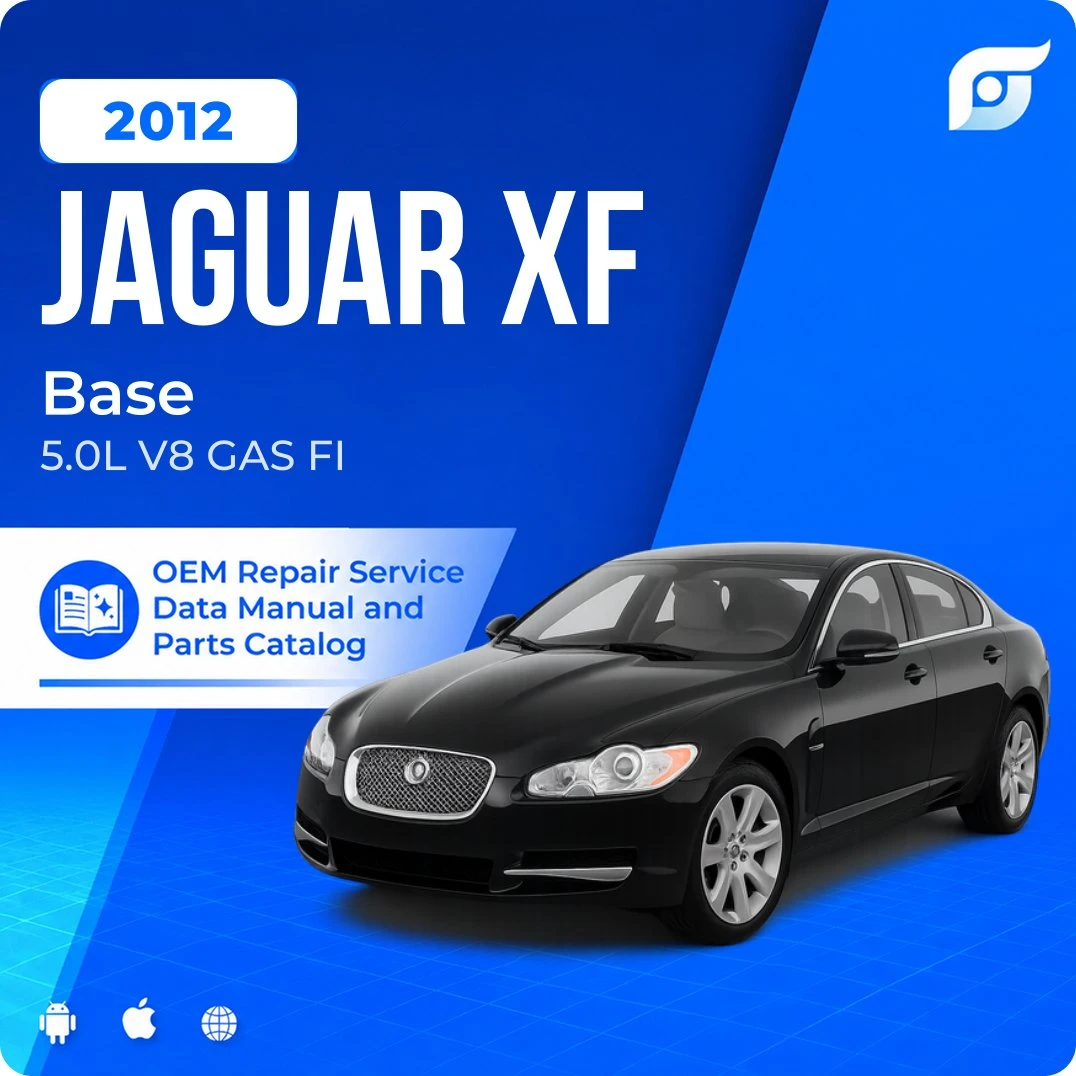 2012 Jaguar XF Base - OEM Repair Service Manual