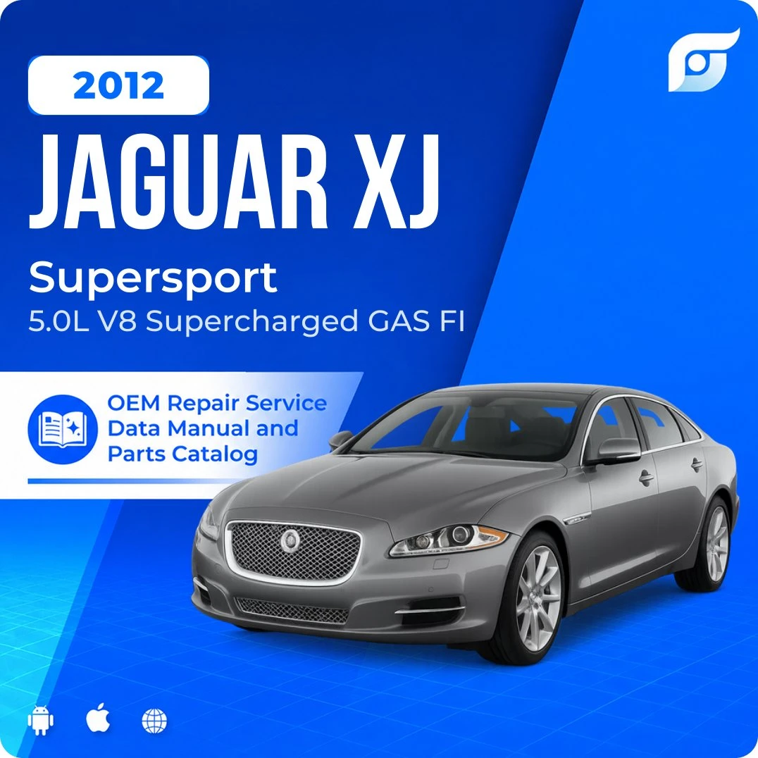 2012 Jaguar XJ Supersport - OEM Repair Service Manual