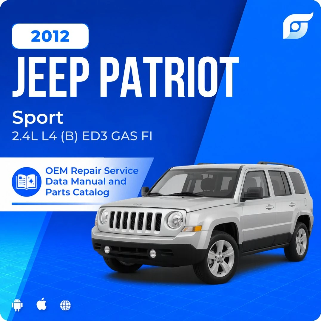 2012 Jeep Patriot Sport - OEM Repair Service Manual
