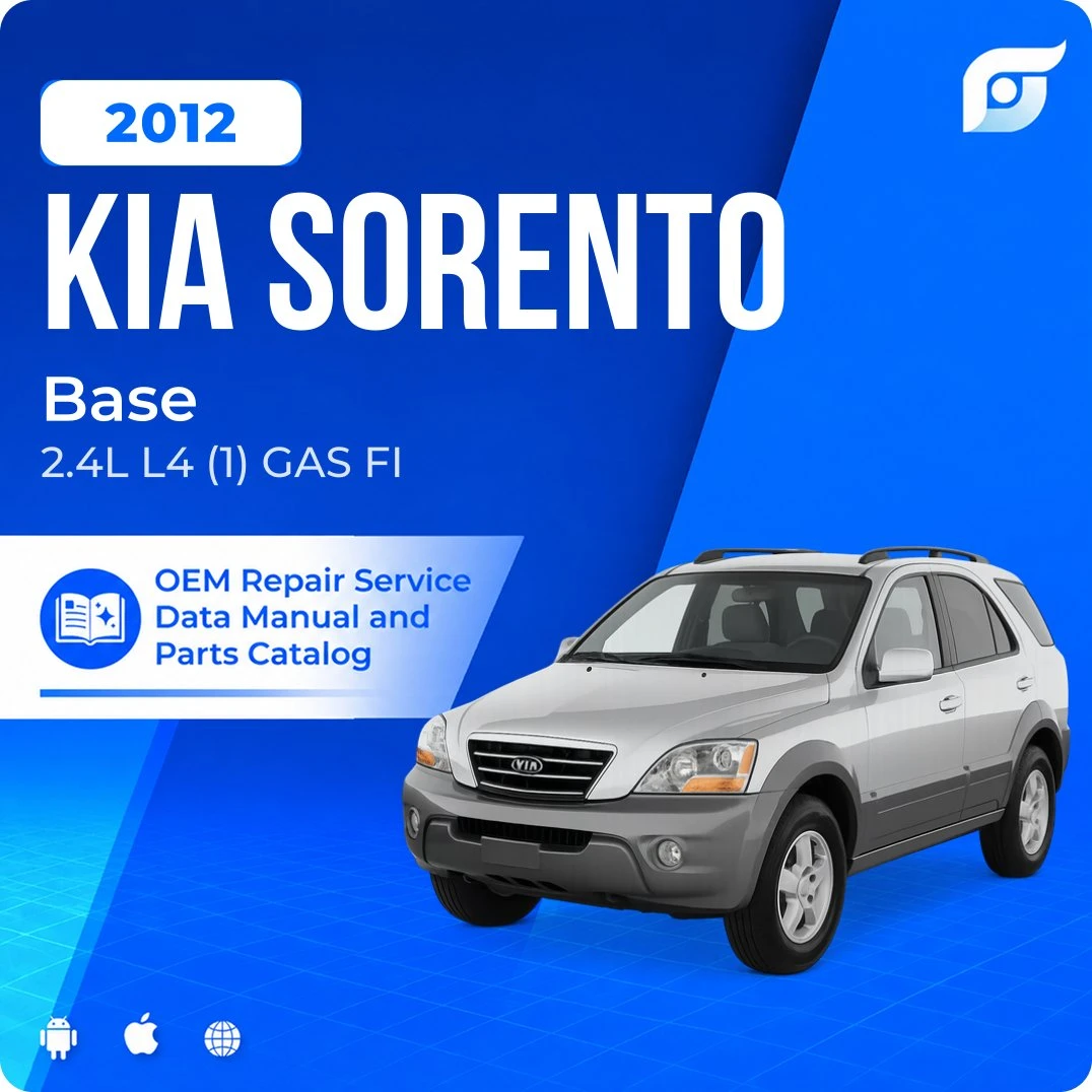 2012 Kia Sorento Base - OEM Repair Service Manual