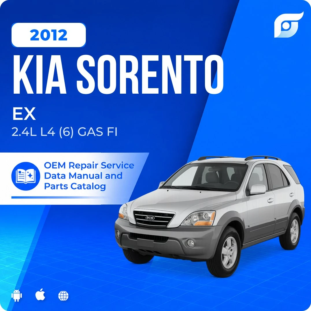 2012 Kia Sorento EX - OEM Repair Service Manual