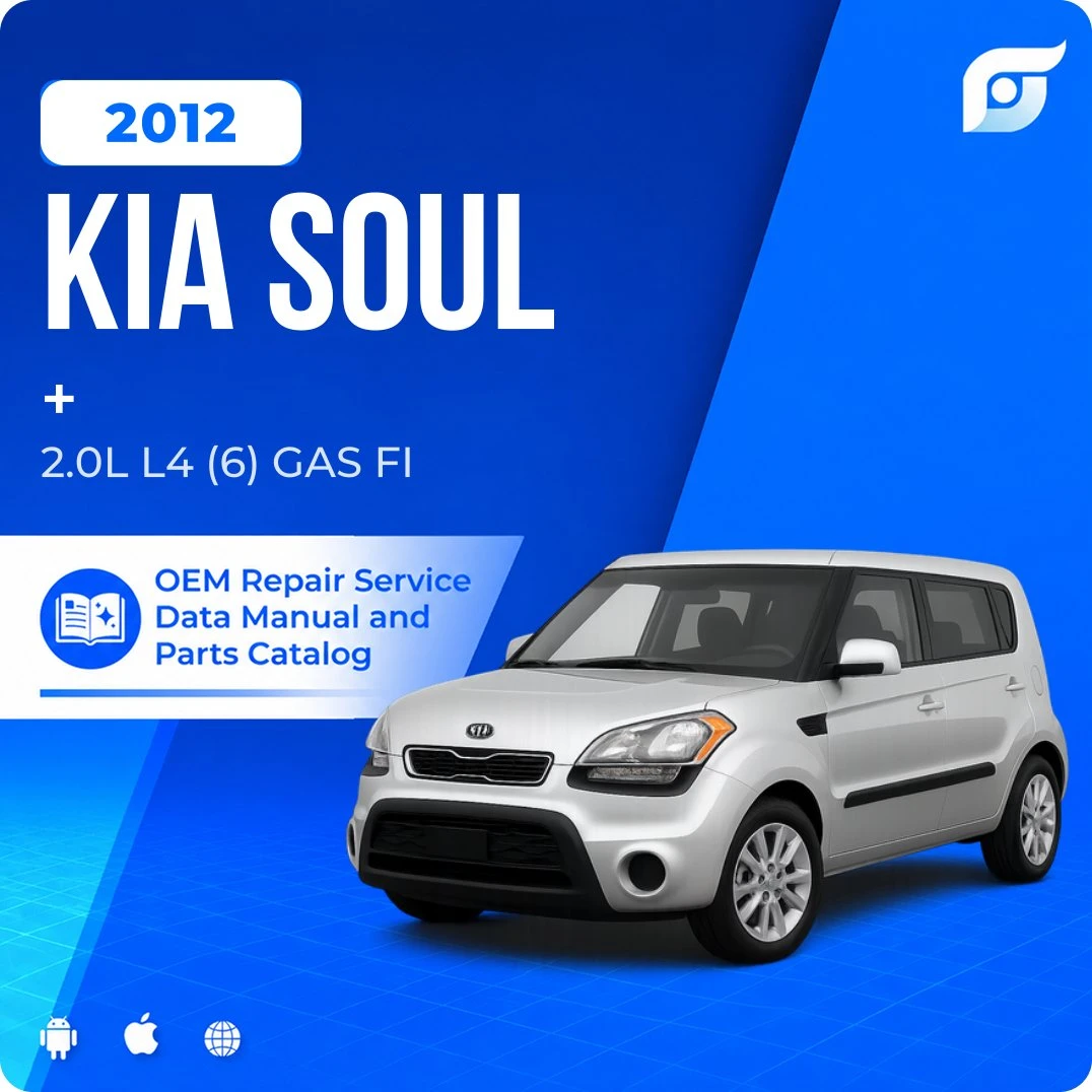 2012 Kia Soul + - OEM Repair Service Manual