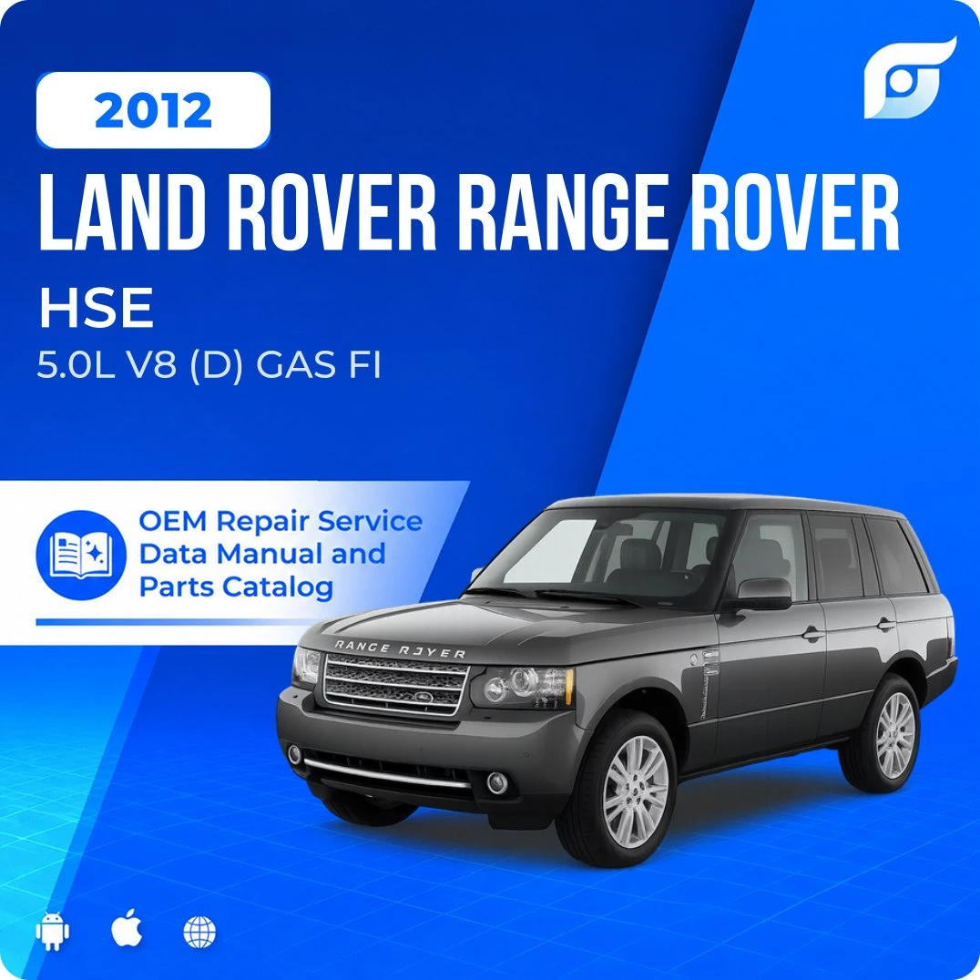 2012 Land Rover Range Rover HSE - OEM Repair Service Manual