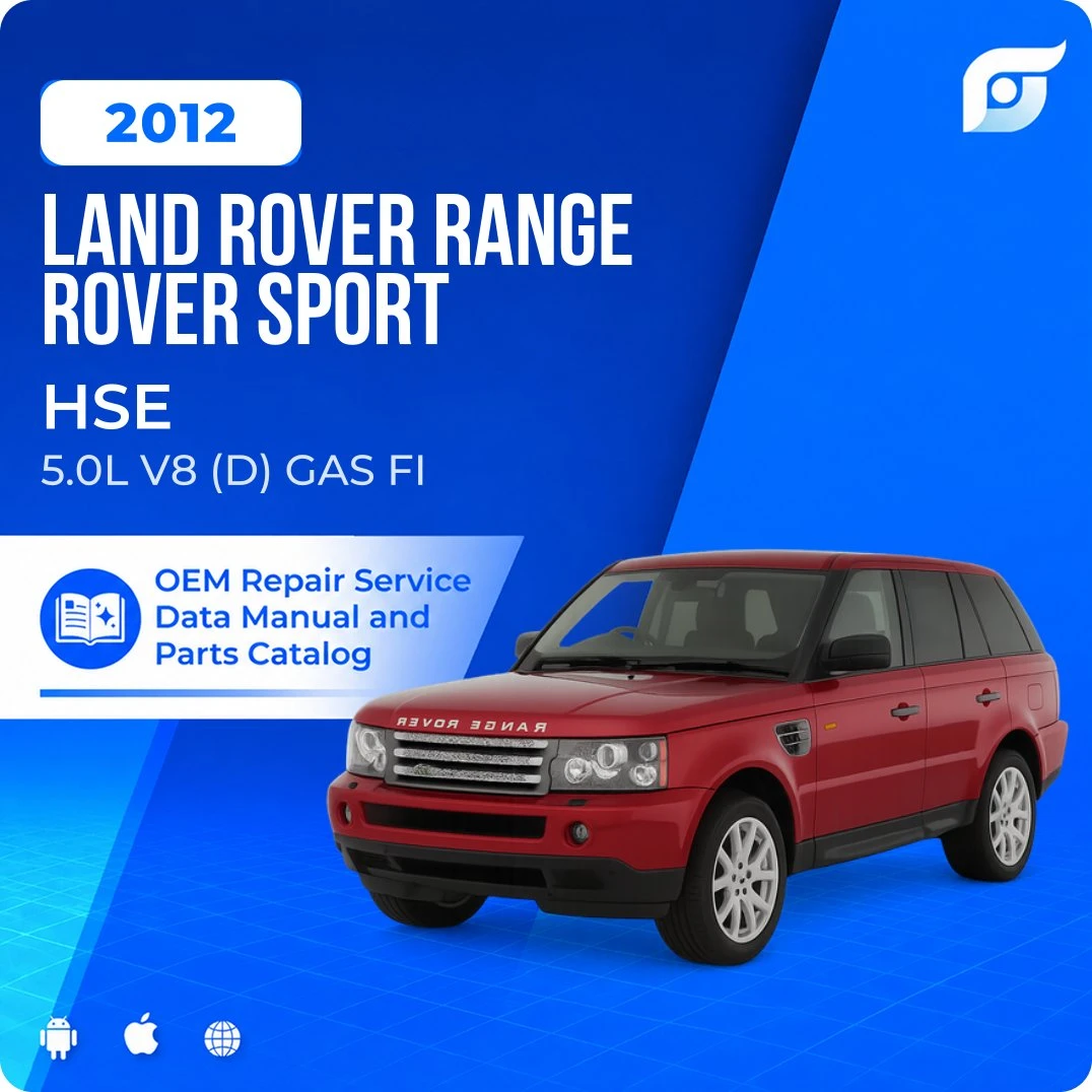 2012 Land Rover Range Rover Sport HSE - OEM Repair Service Manual