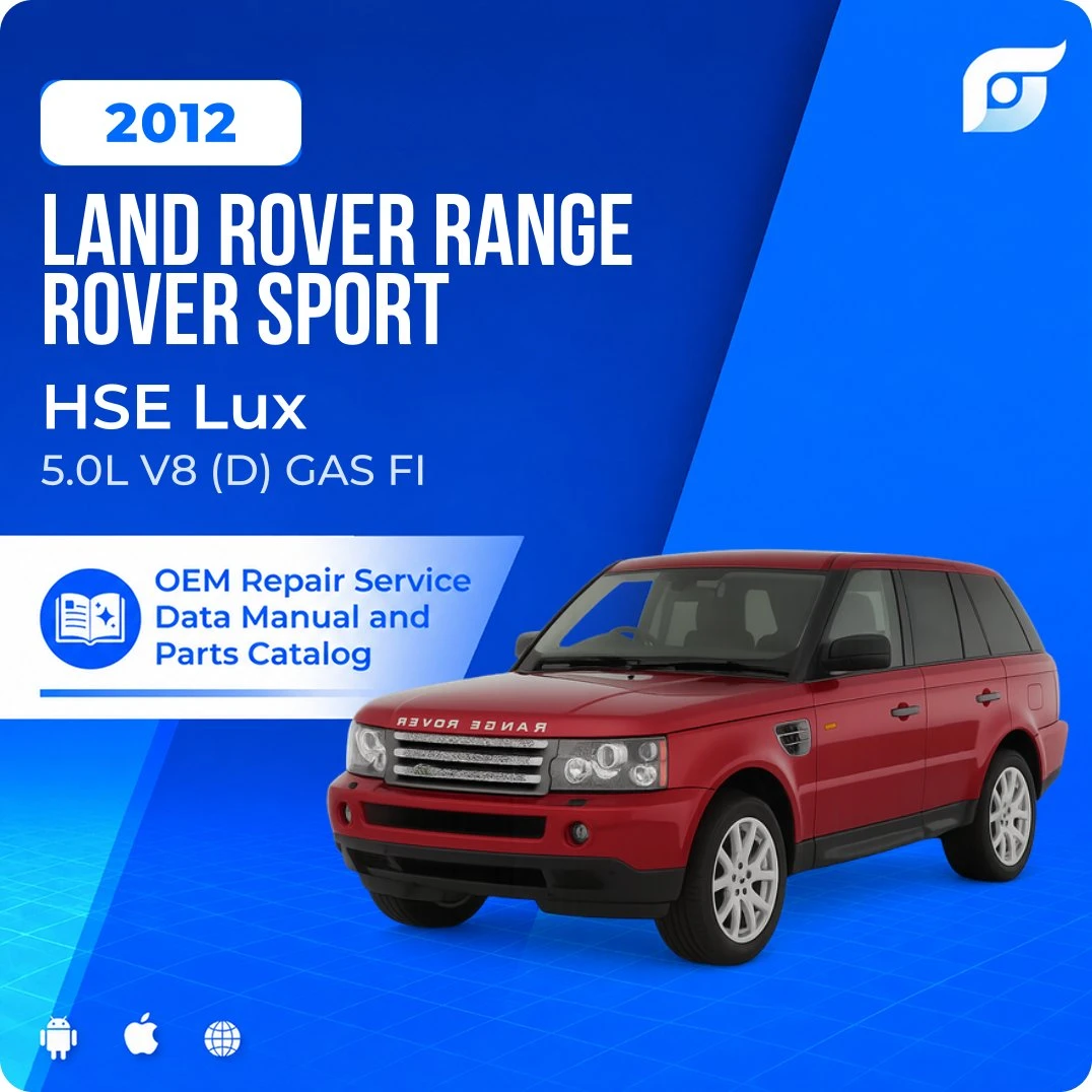 2012 Land Rover Range Rover Sport HSE Lux - OEM Repair Service Manual