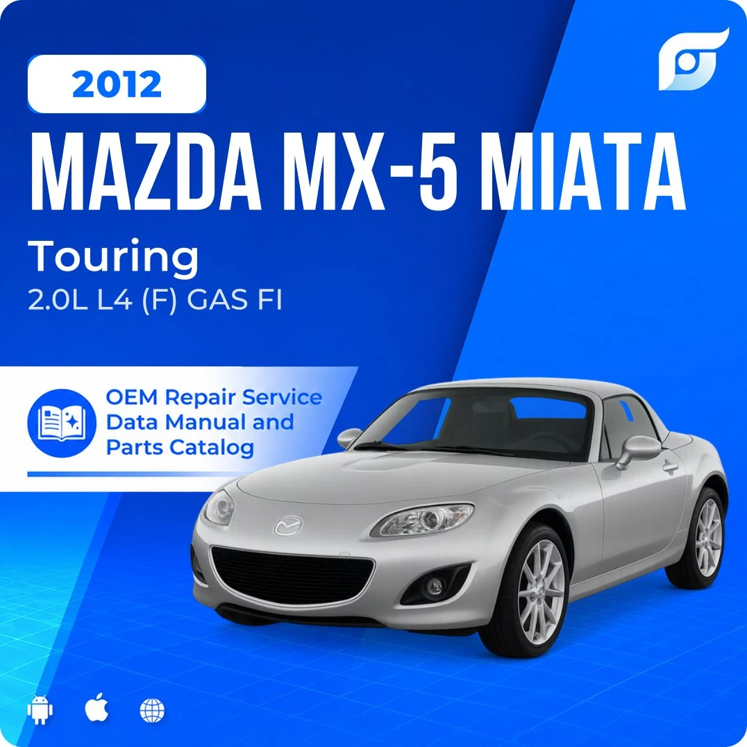2012 Mazda MX-5 Miata Touring - OEM Repair Service Manual