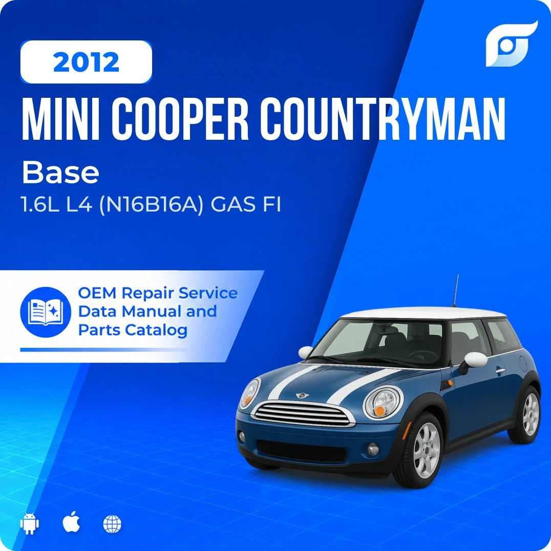 2012 Mini Cooper Countryman Base - OEM Repair Service Manual