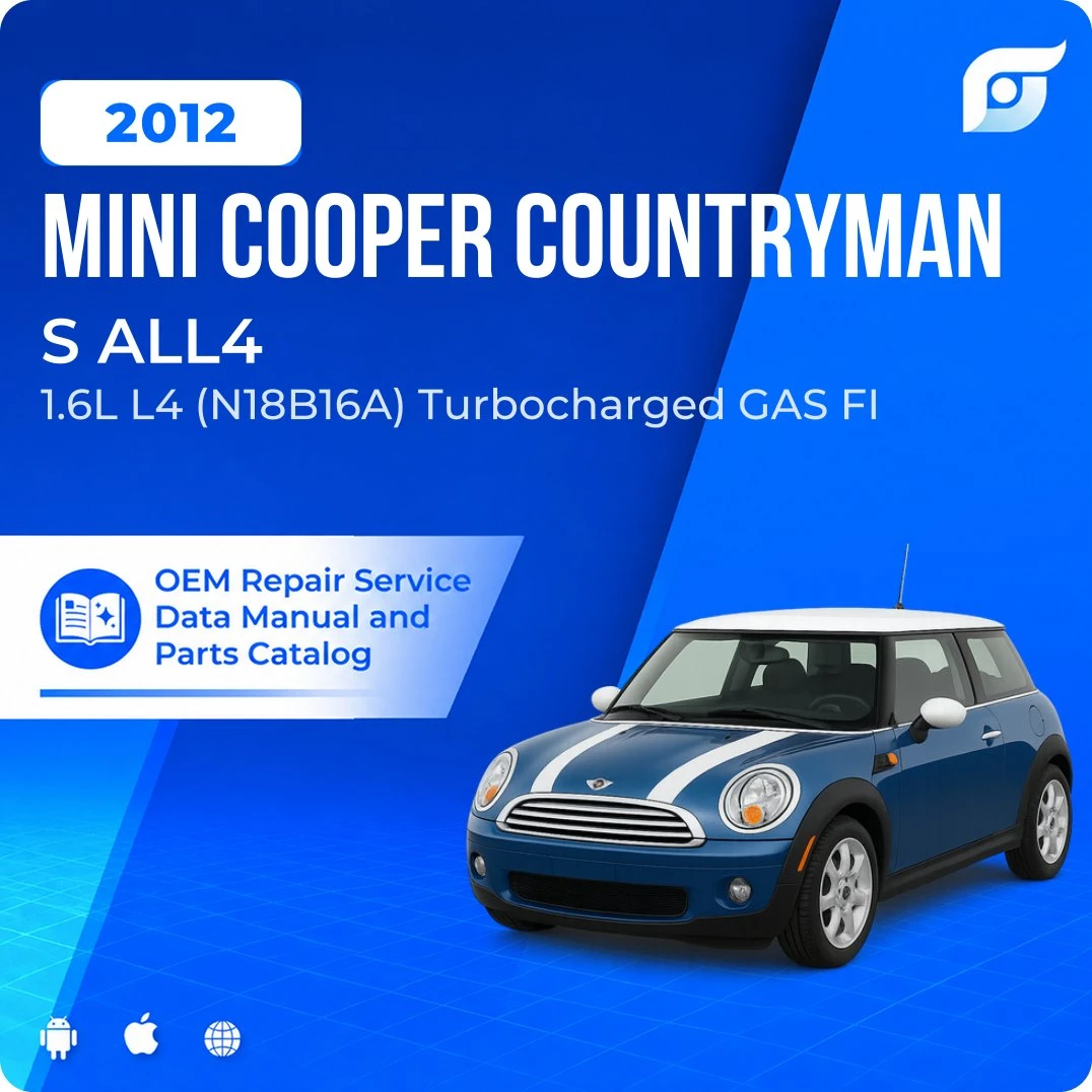 2012 Mini Cooper Countryman S ALL4 - OEM Repair Service Manual