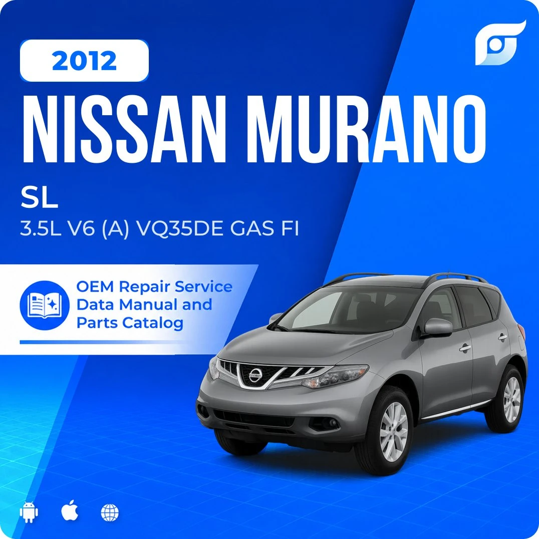 2012 Nissan Murano SL - OEM Repair Service Manual