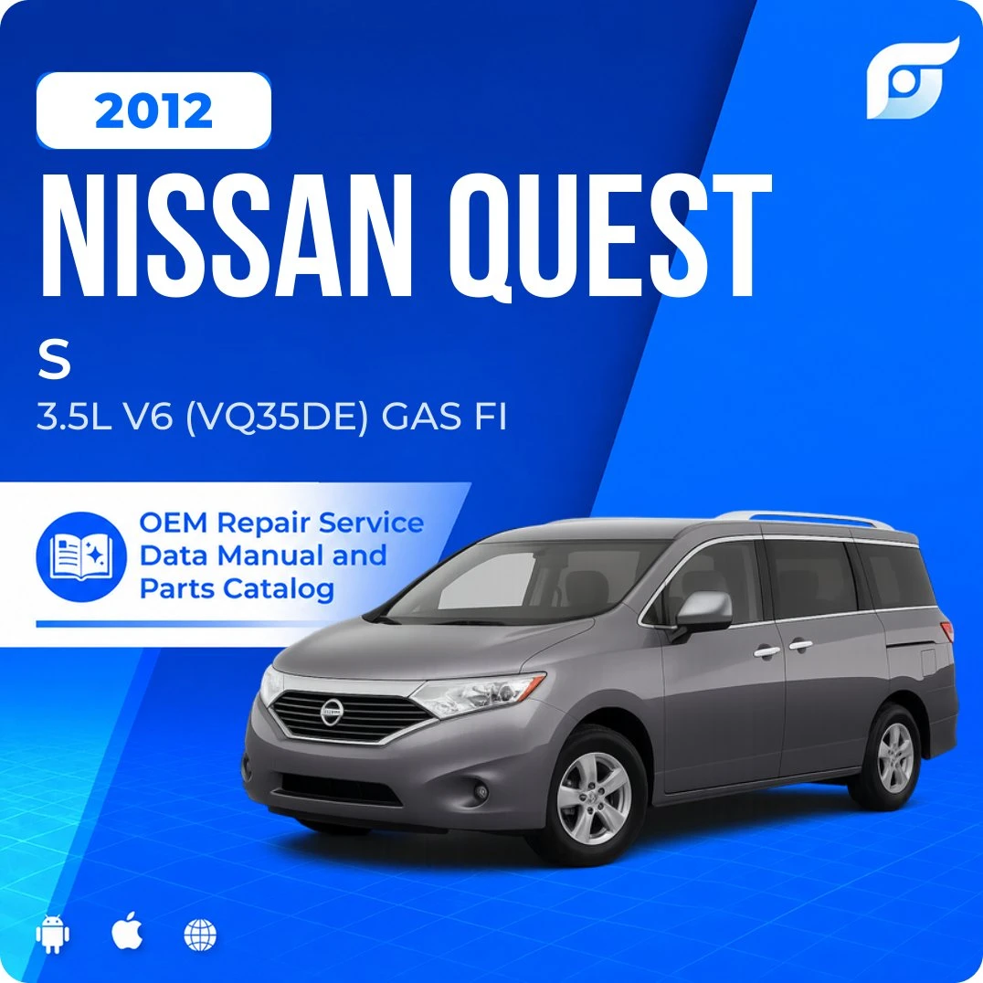2012 Nissan Quest S - OEM Repair Service Manual