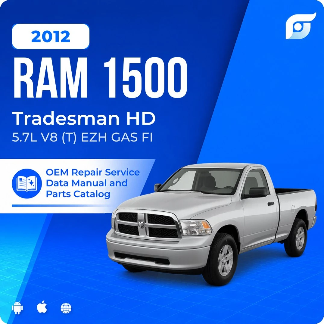 2012 Ram 1500 Tradesman HD - OEM Repair Service Manual