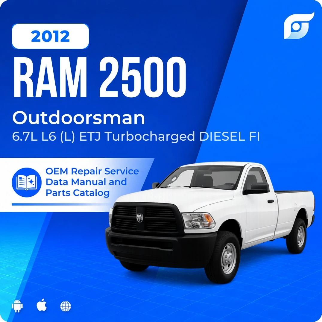 2012 Ram 2500 Outdoorsman - OEM Repair Service Manual