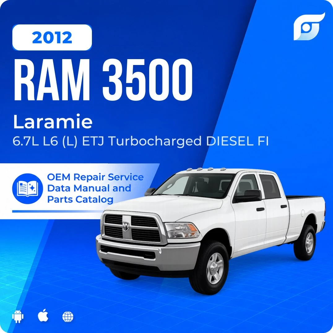 2012 Ram 3500 Laramie - OEM Repair Service Manual