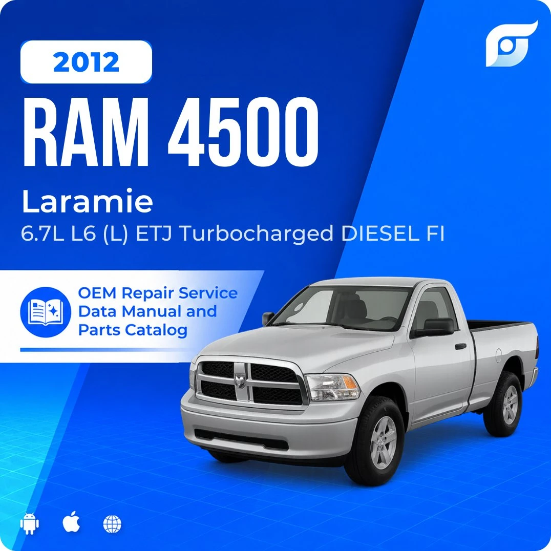 2012 Ram 4500 Laramie - OEM Repair Service Manual
